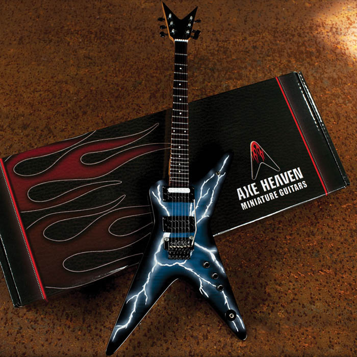 Lightning Bolt Signature Model(Miniature Guitar Replica Collectible)