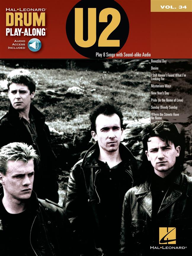 Drum Play-Along Volume 34: U2