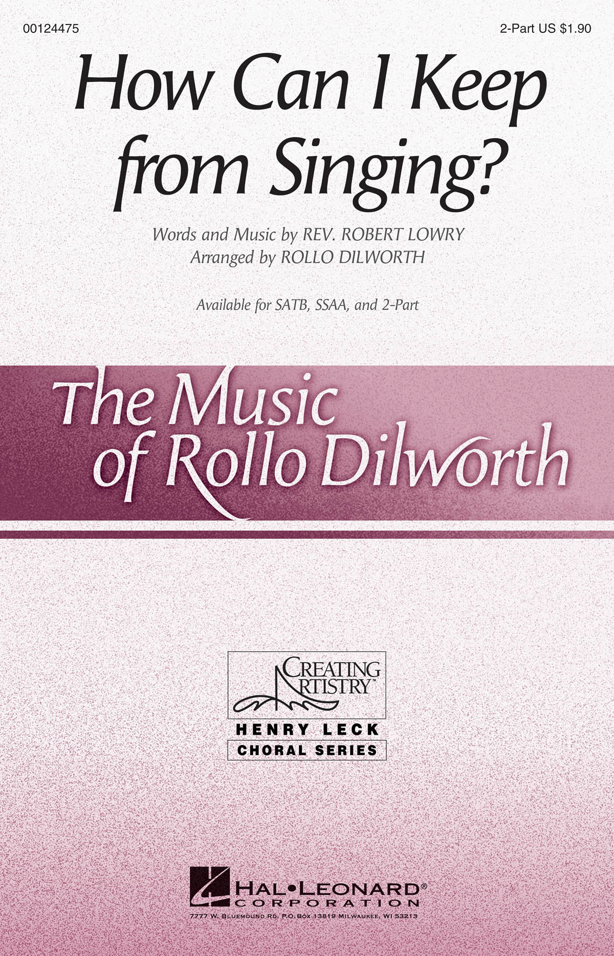 How Can I Keep from Singing?