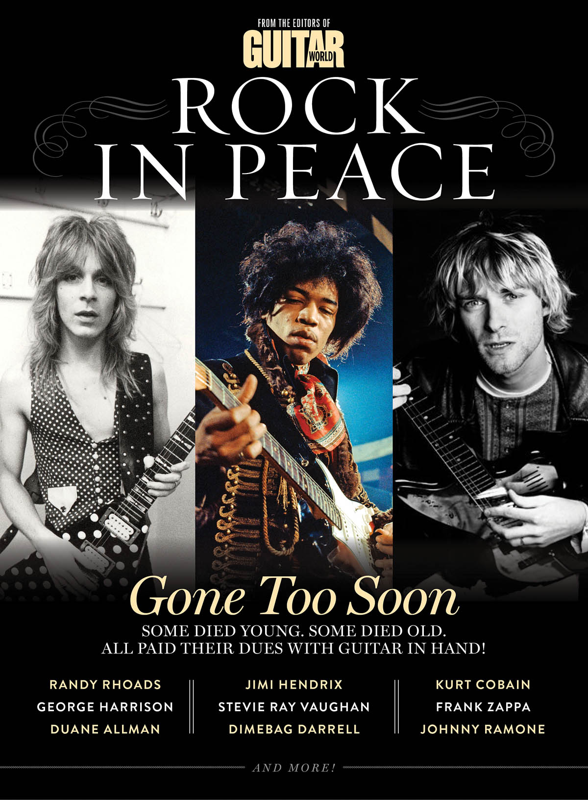 Guitar World Presents: Rock in Peace(Remembering the Guitar Legends Who Died Before Their Time)