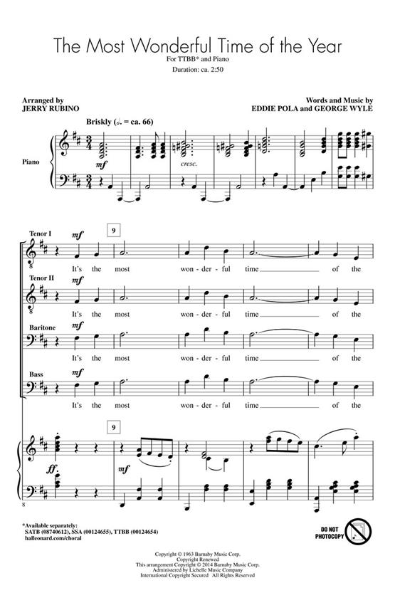 The Most Wonderful Time of the Year