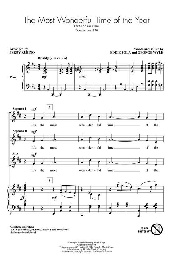 The Most Wonderful Time of the Year