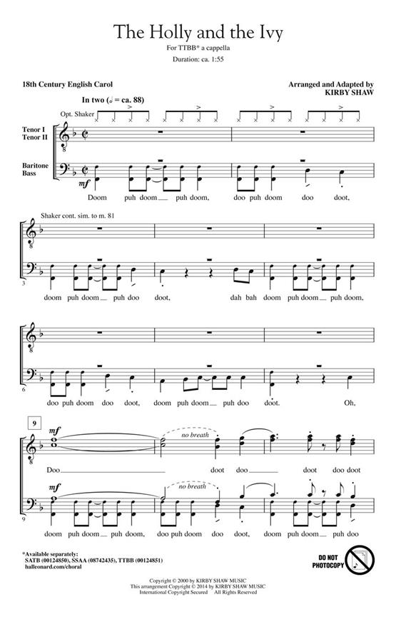 The Holly and the Ivy