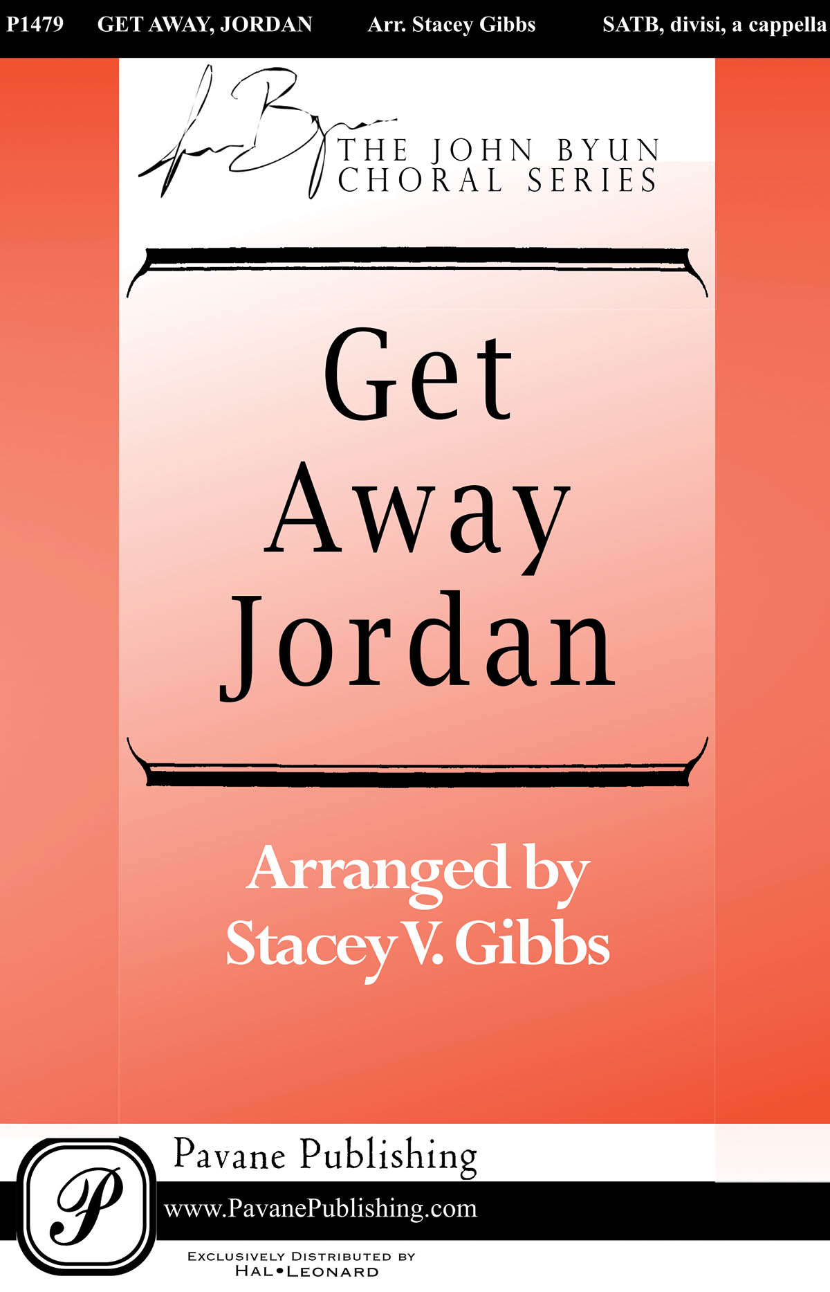 Get Away Jordan (SATB)