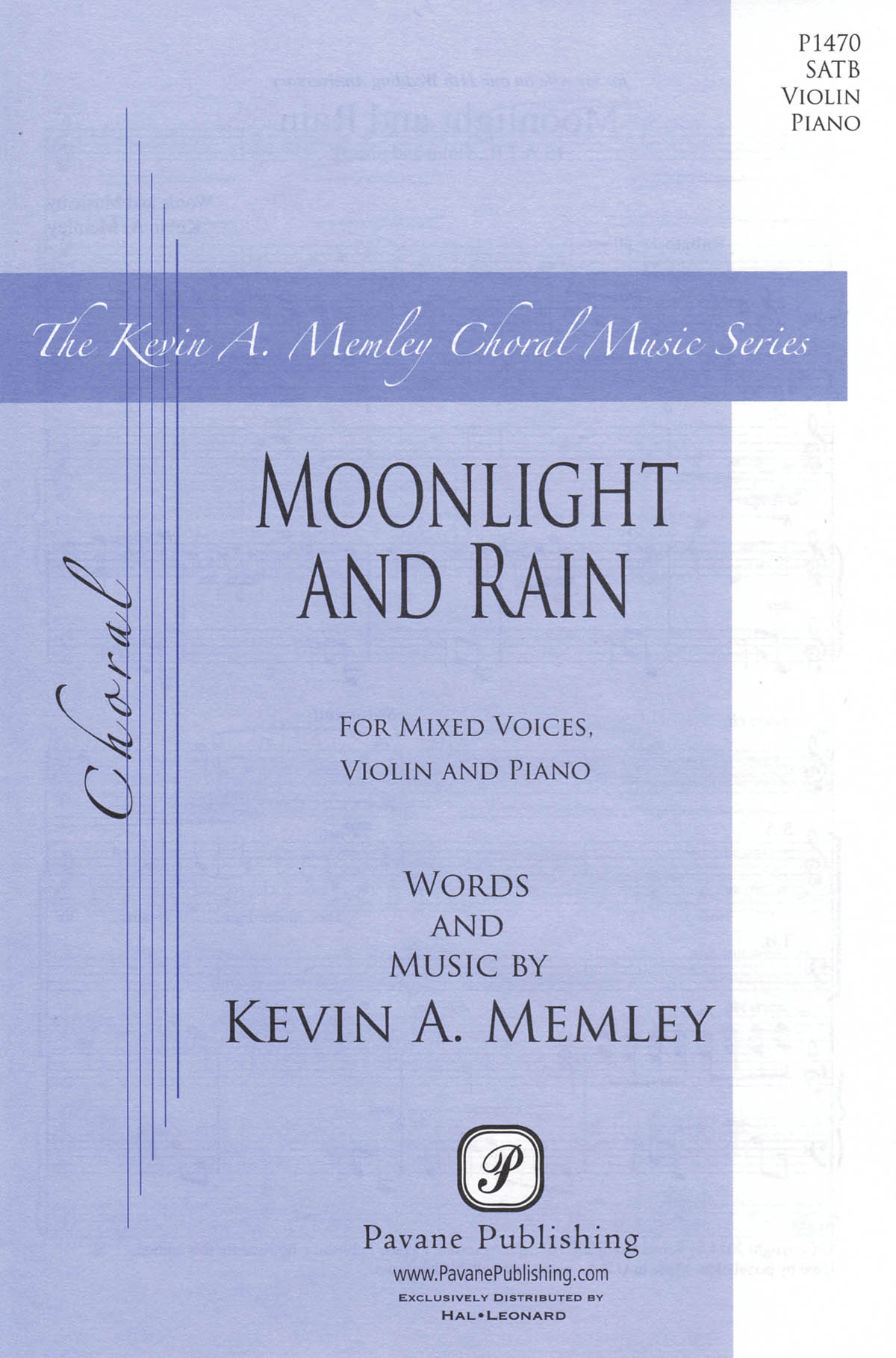 Moonlight and Rain (SATB)