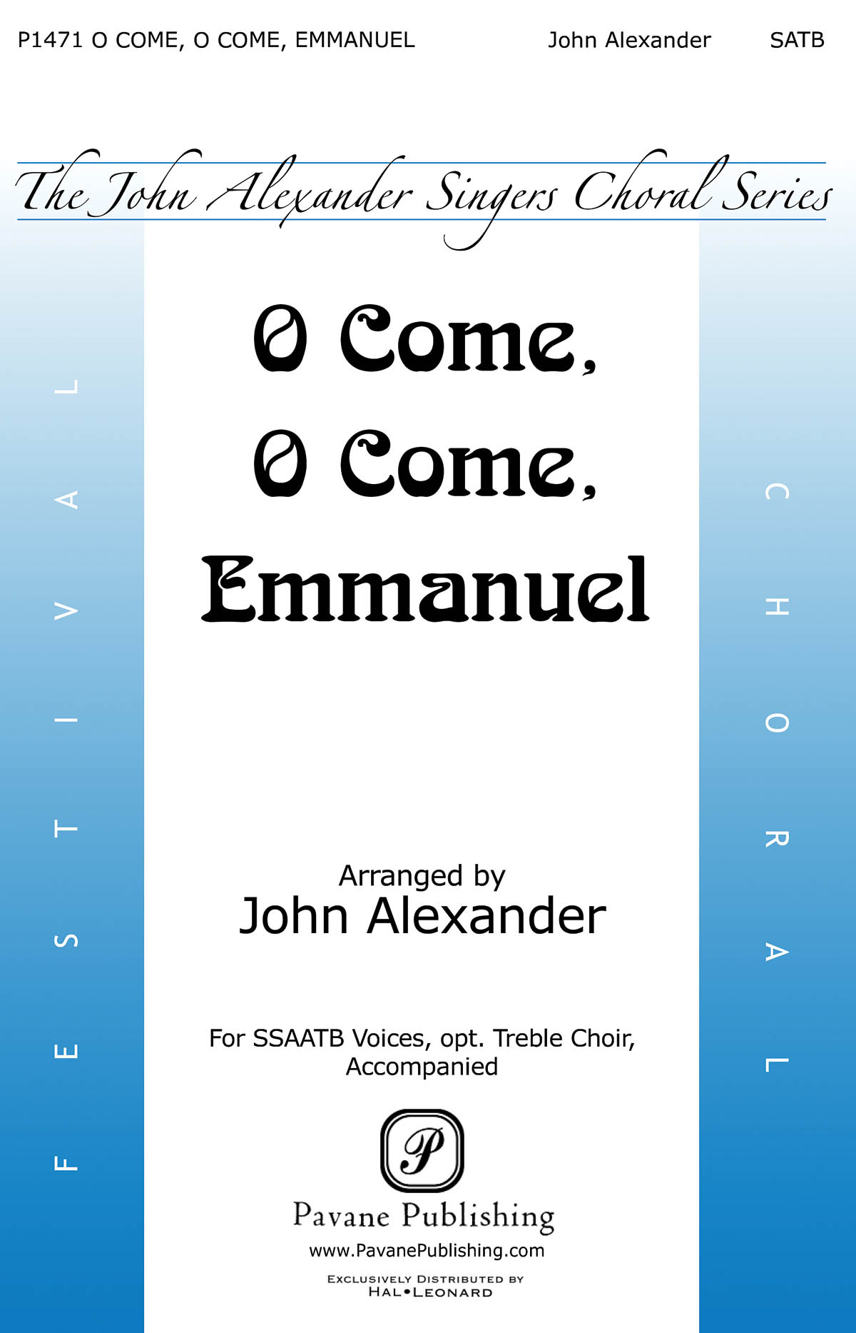 O Come, O Come Emmanuel (SATB)