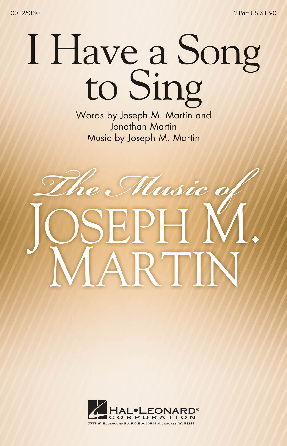 I Have a Song to Sing