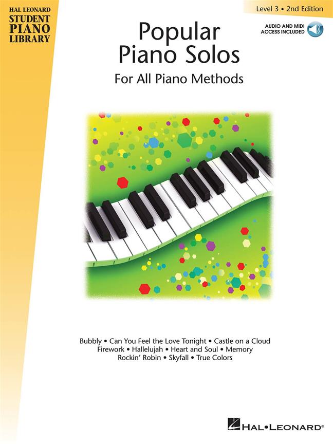 Popular Piano Solos 2nd Edition -Level 3(Hal Leonard Student Piano Library)
