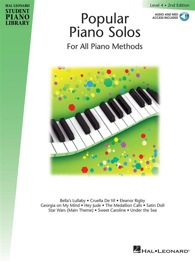 Popular Piano Solos 2nd Edition -Level 4(Hal Leonard Student Piano Library)