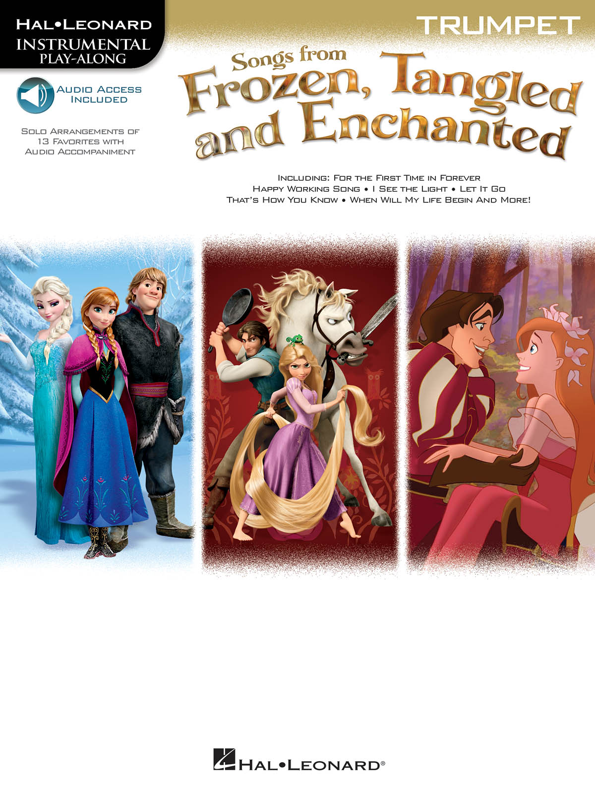 Songs from Frozen, Tangled and Enchanted Trumpet