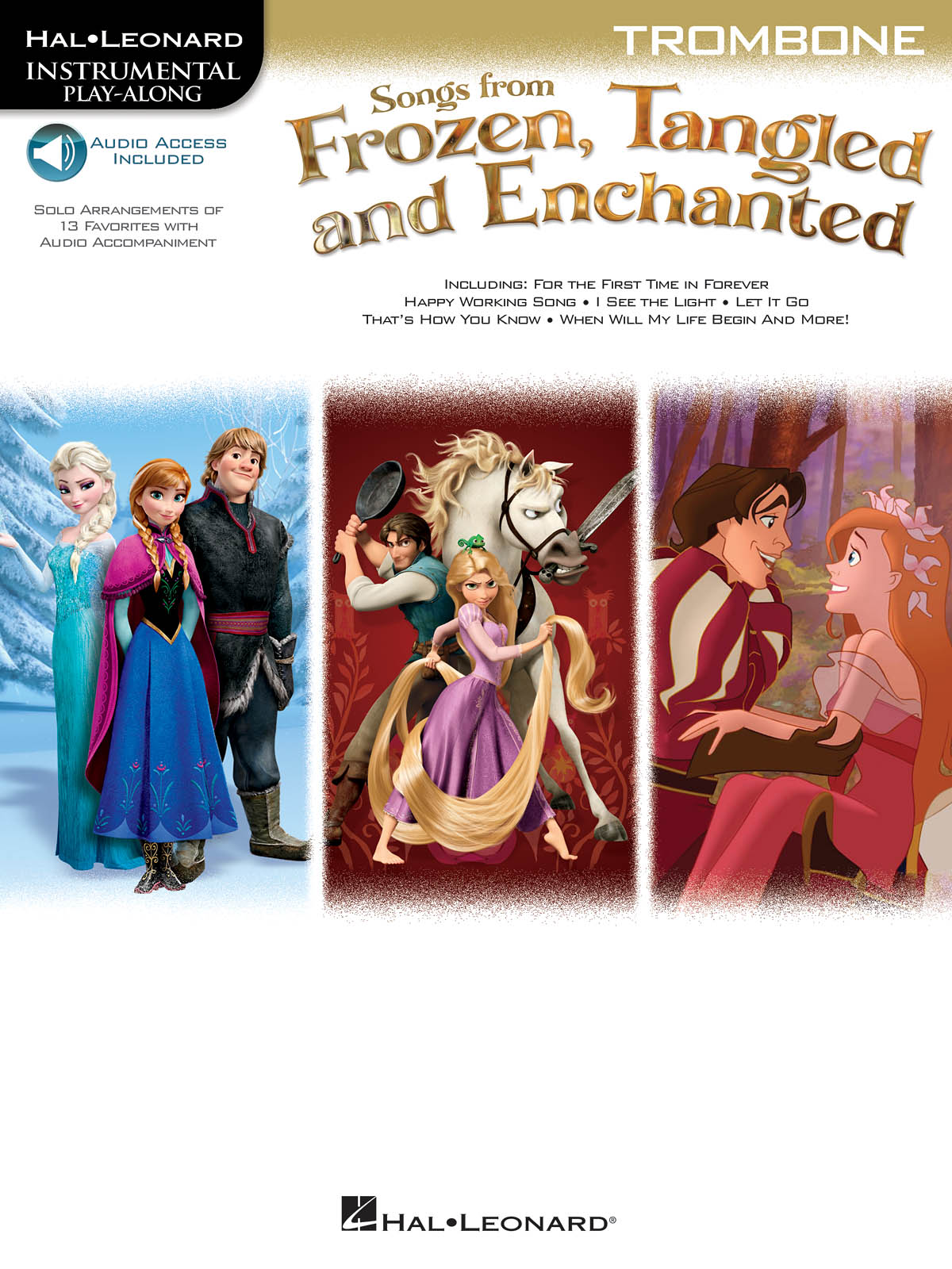 Songs from Frozen, Tangled and Enchanted Trombone