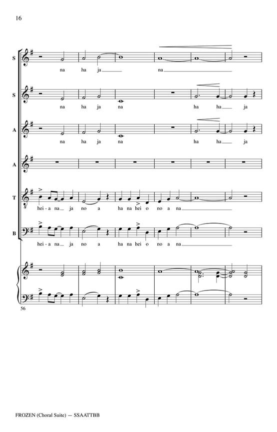 Frozen Choral Suite (SSAATTBB)