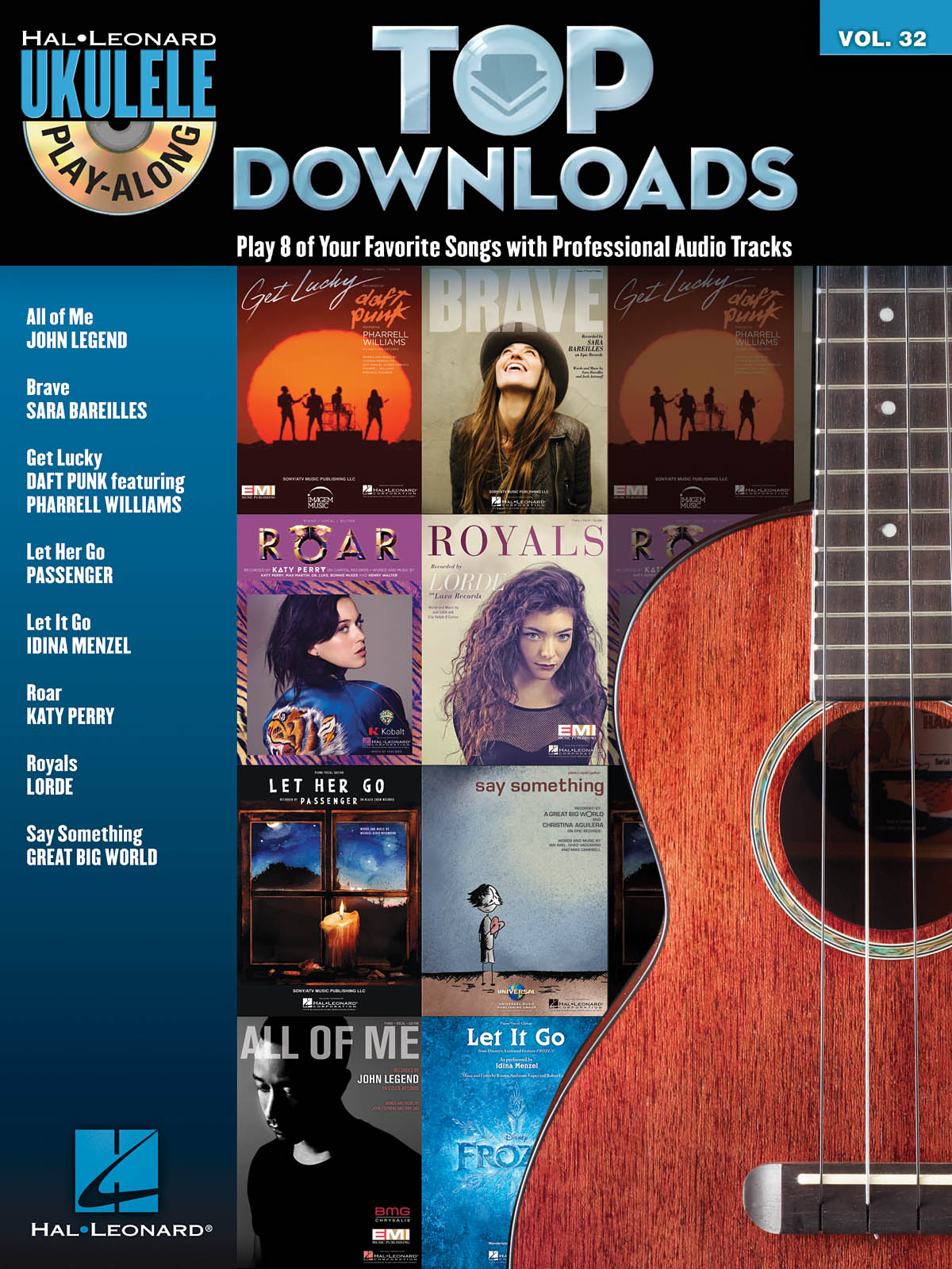 Ukulele Play-Along Volume 32: Top Downloads