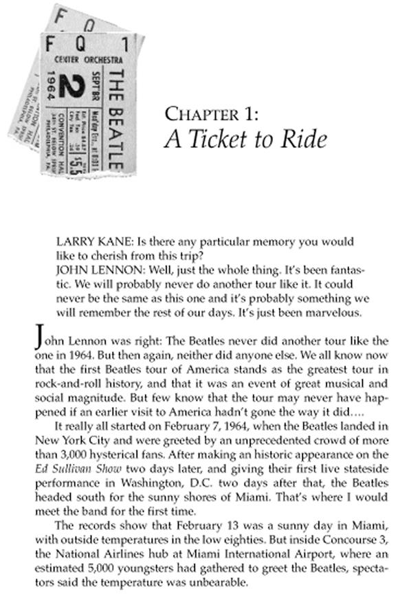 Ticket to Ride(Inside the Beatles' 1964 Tour That Changed the World)