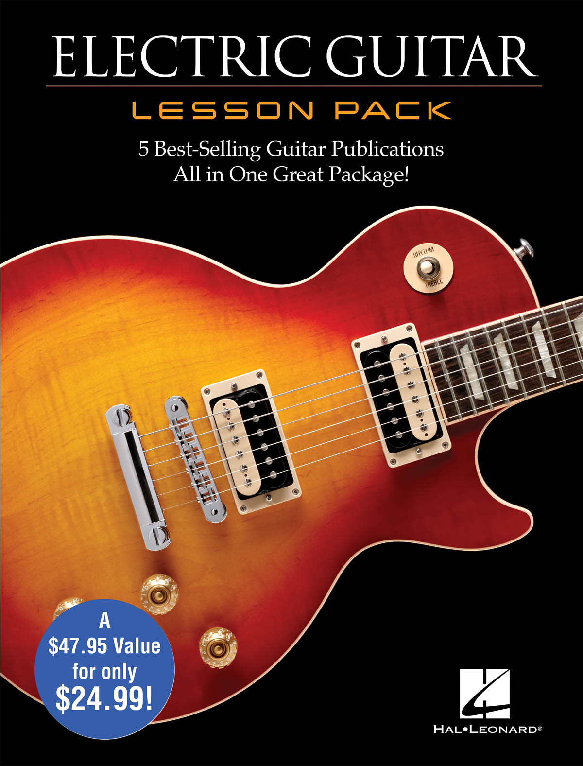 Electric Guitar Lesson Pack(Boxed Set with Four Books & One DVD)