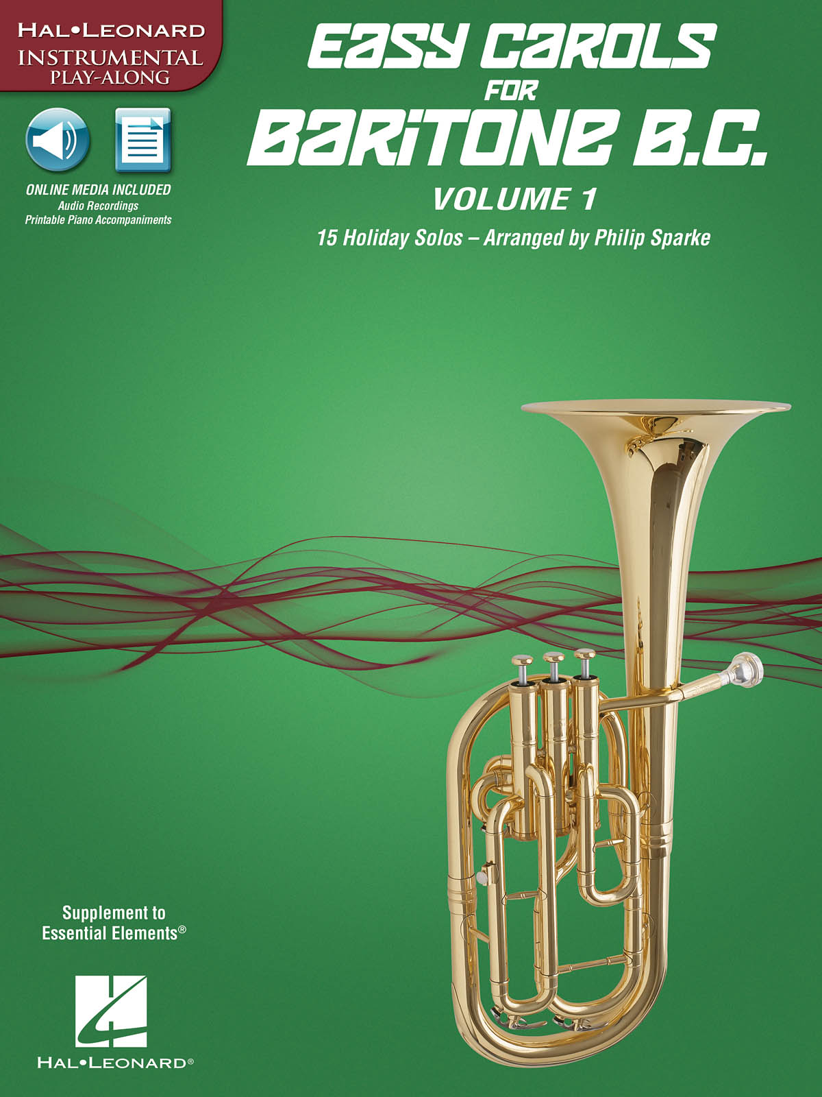 Philip Sparke: Easy Carols for Baritone B.C.  Volume 1