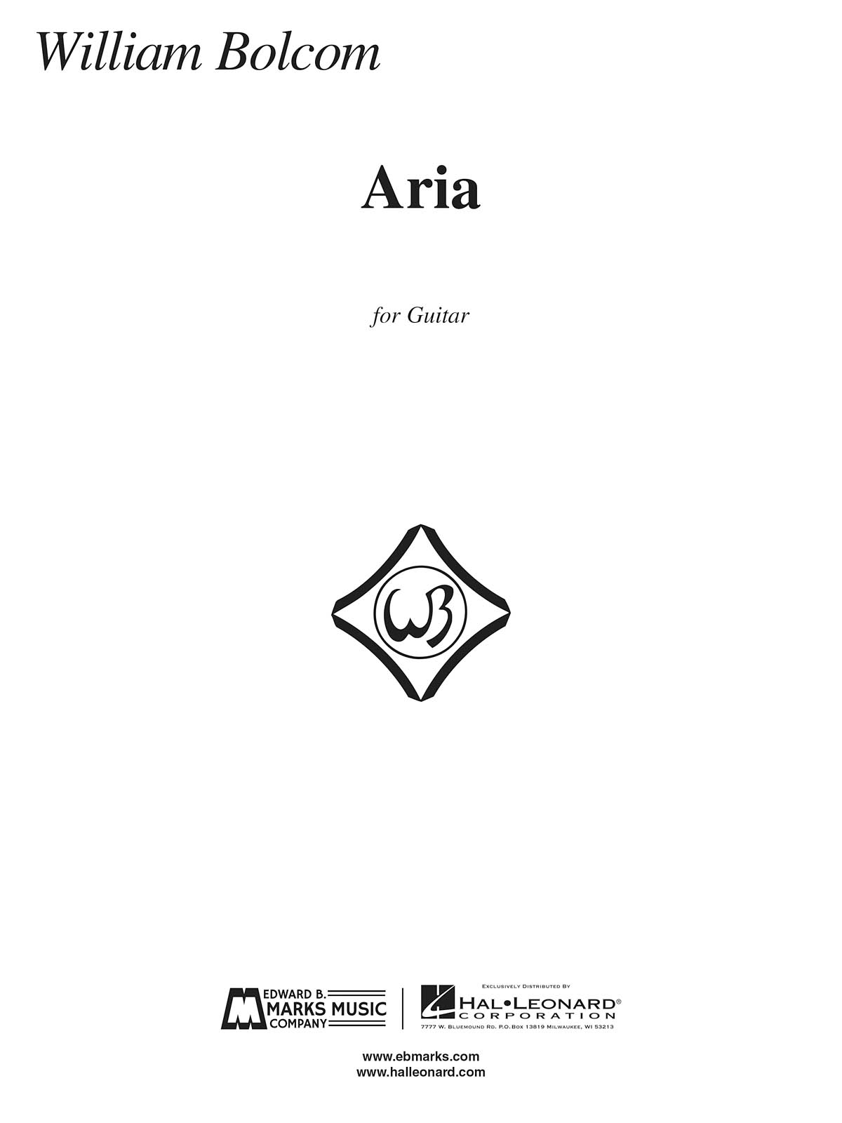 Aria(Suite for Piano)