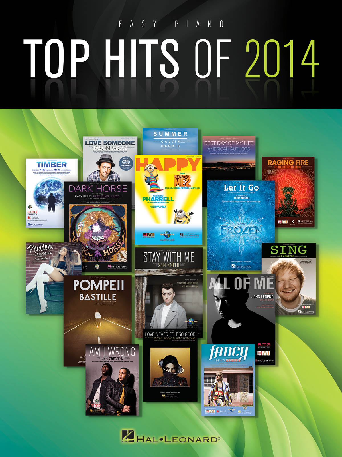 Top Hits of 2014 Easy Piano