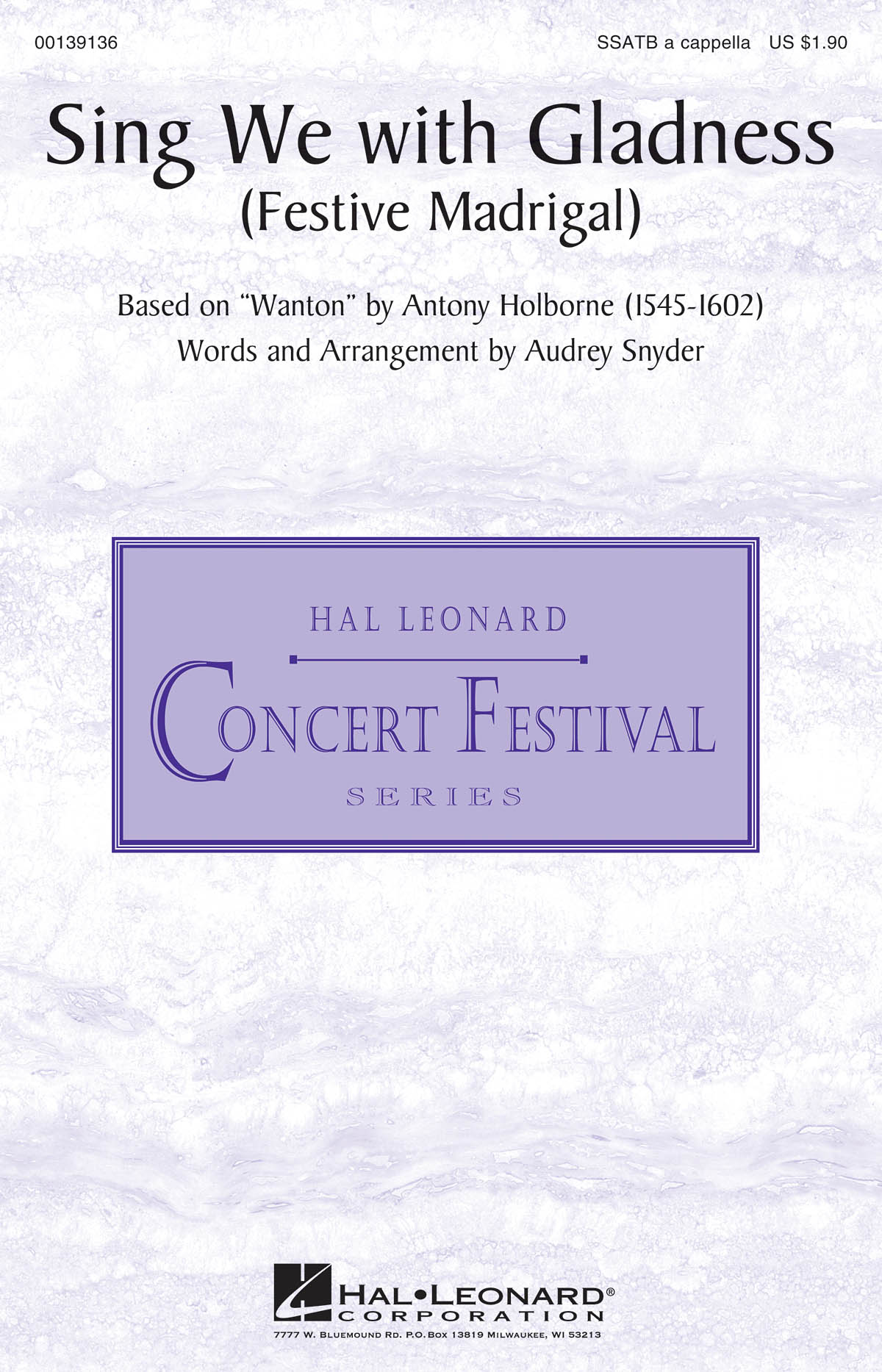 Sing We with Gladness