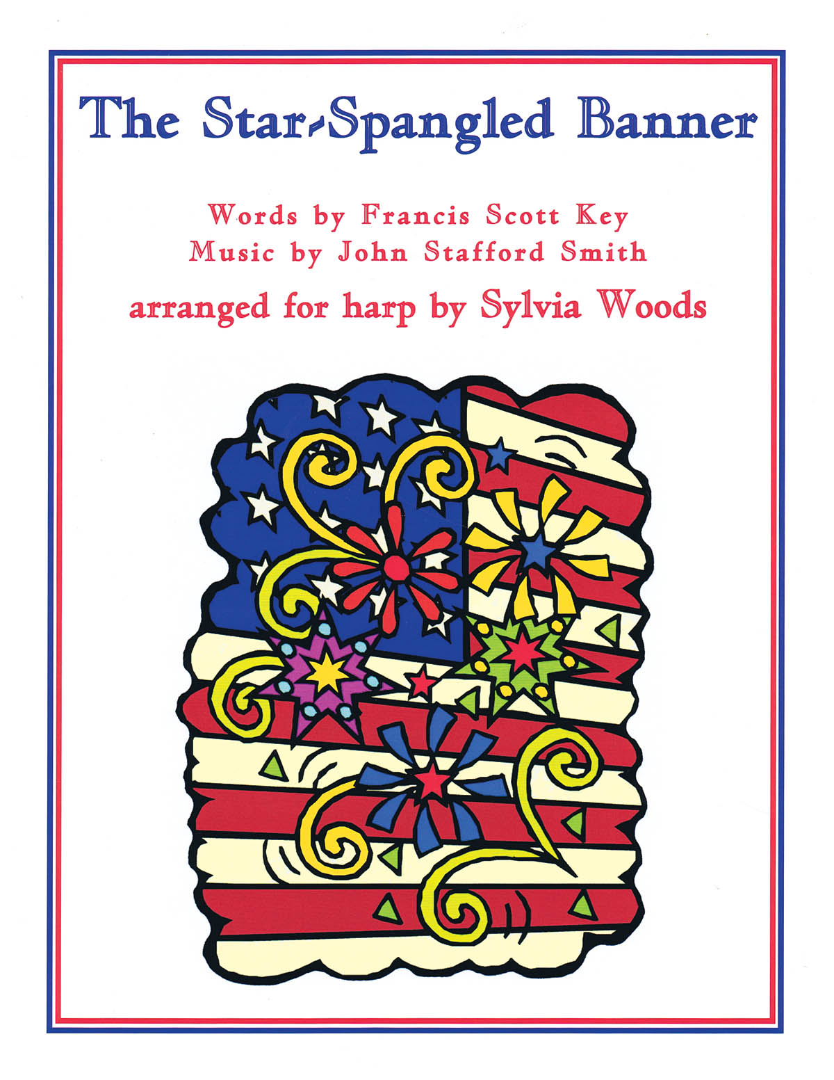 The Star-Spangled Banner fuer Harp