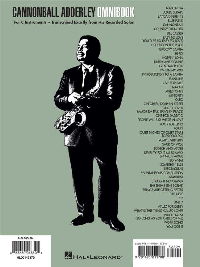 Cannonball Adderley – Omnibook