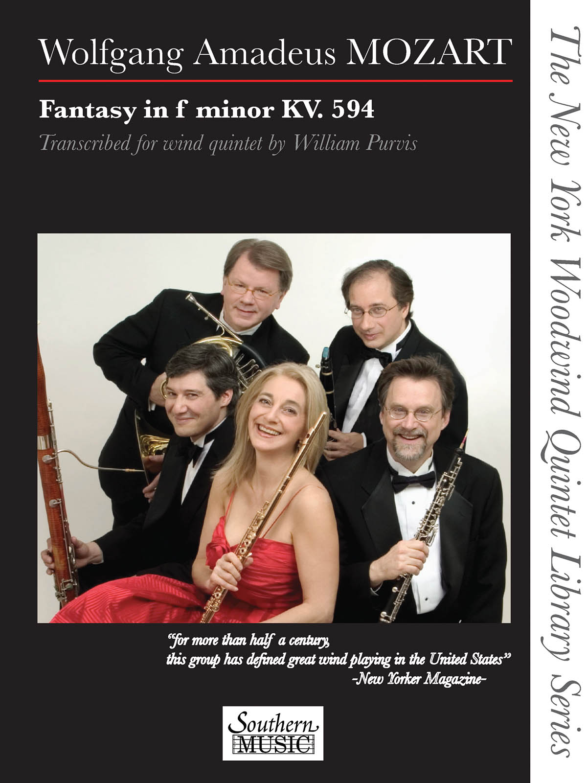 Fantasy in F Minor, K. 594(fuer Woodwind Quintet)