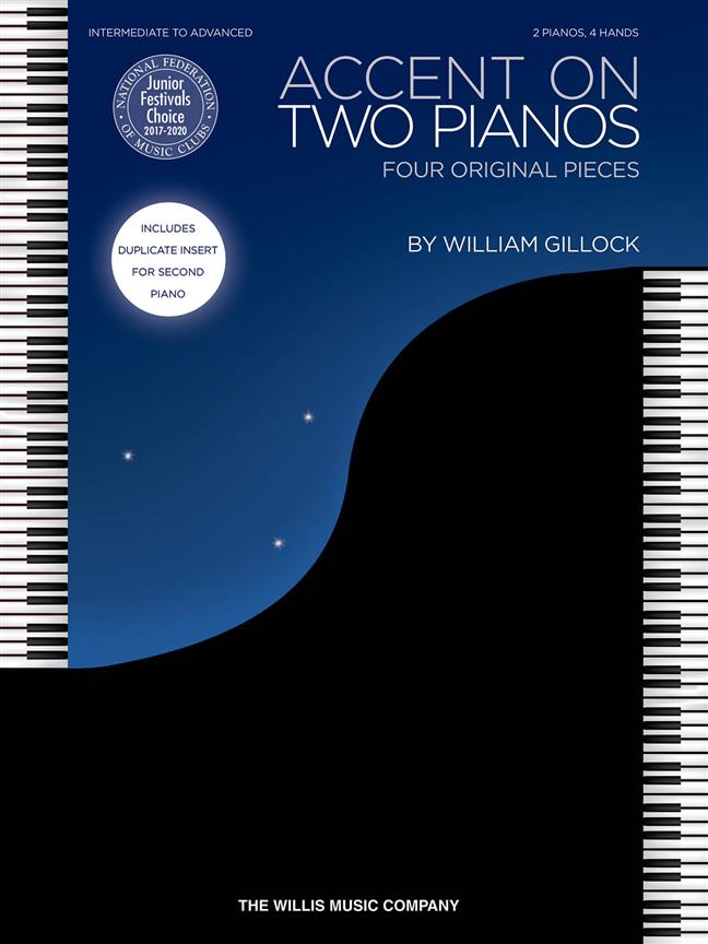Accent on Two Pianos(Intermediate to Advanced Level)