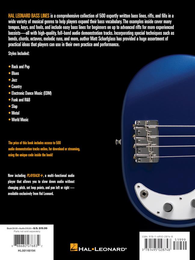 Hal Leonard Bass Method: Bass Lines