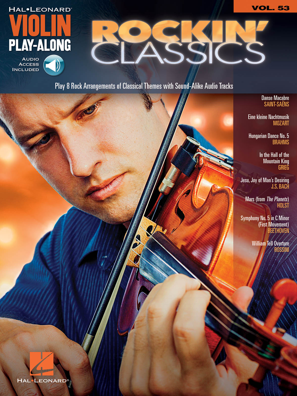 Violin Play-Along Volume 53: Rockin' Classics