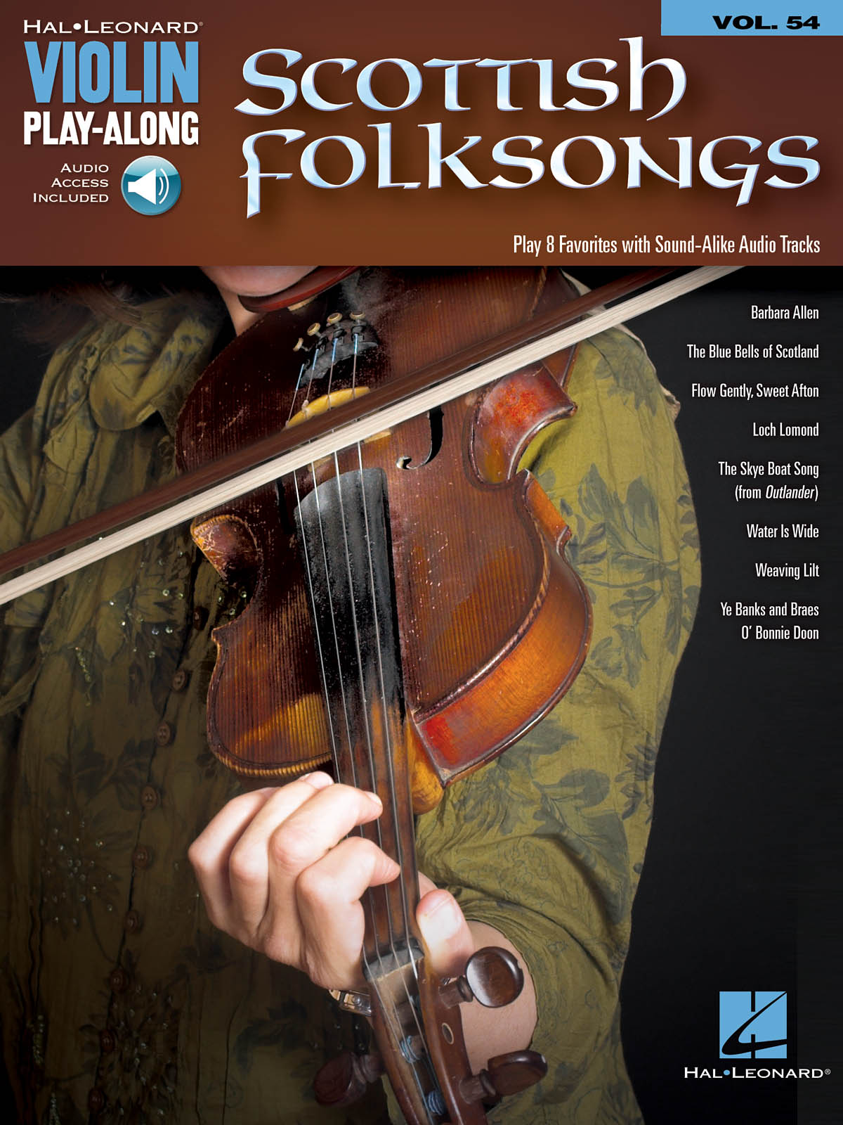 Violin Play-Along Volume 54: Scottish Folksongs