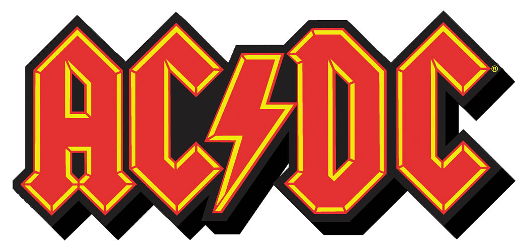 AC/DC Logo - Chunky Magnet