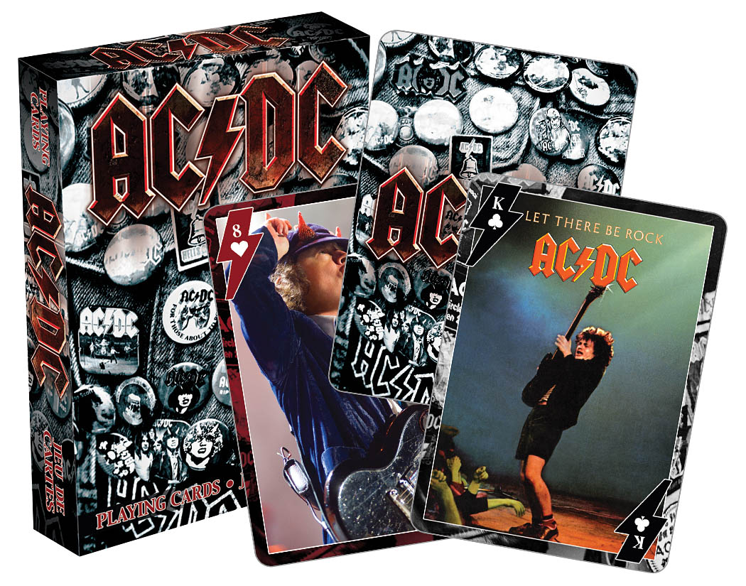 AC/DC Playing Cards