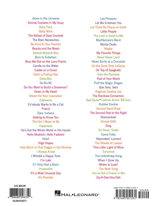 The Giant Book of Children's Vocal Solos