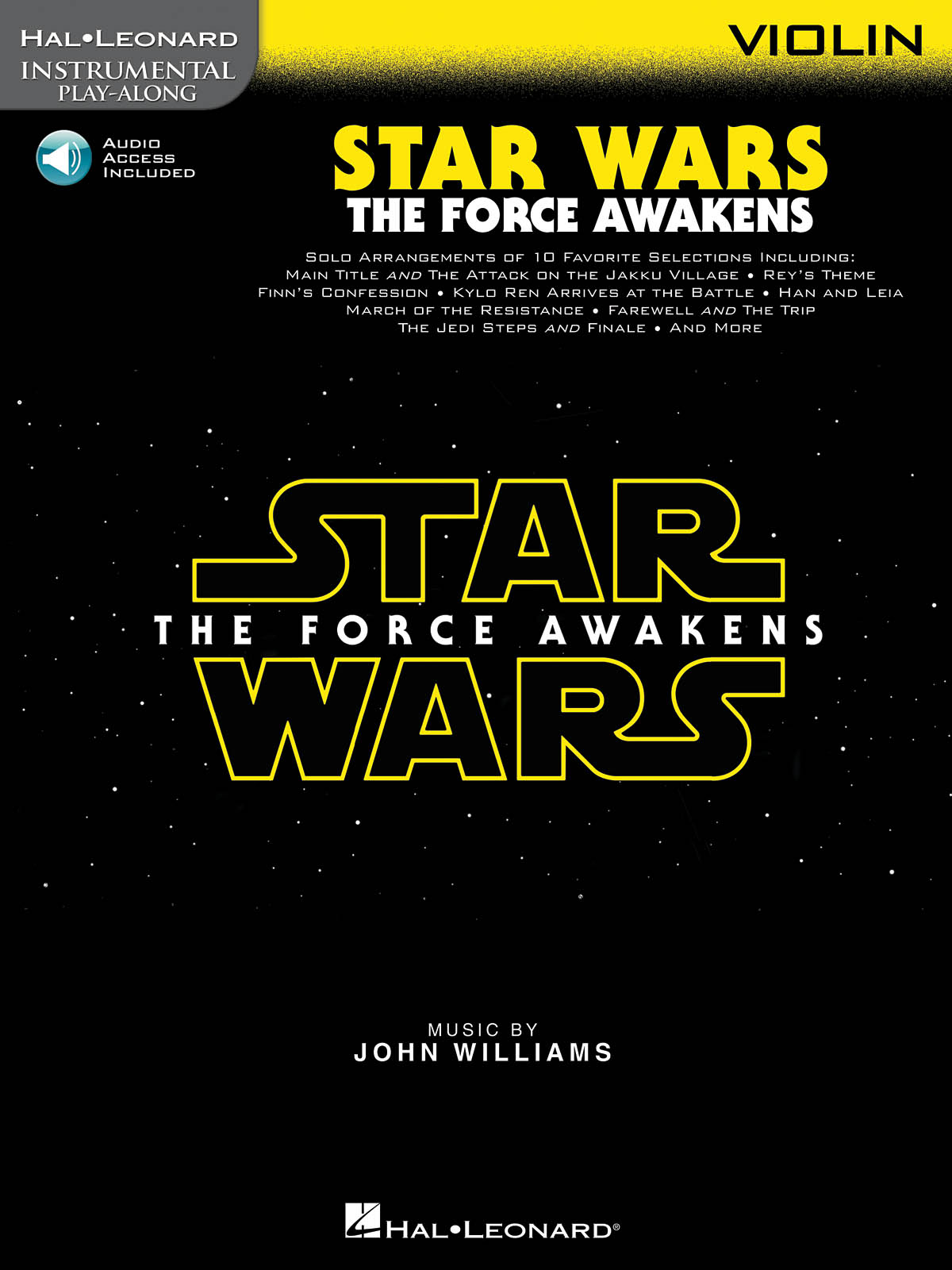 Instrumental Play-Along: Star Wars The Force Awakens (Viool)