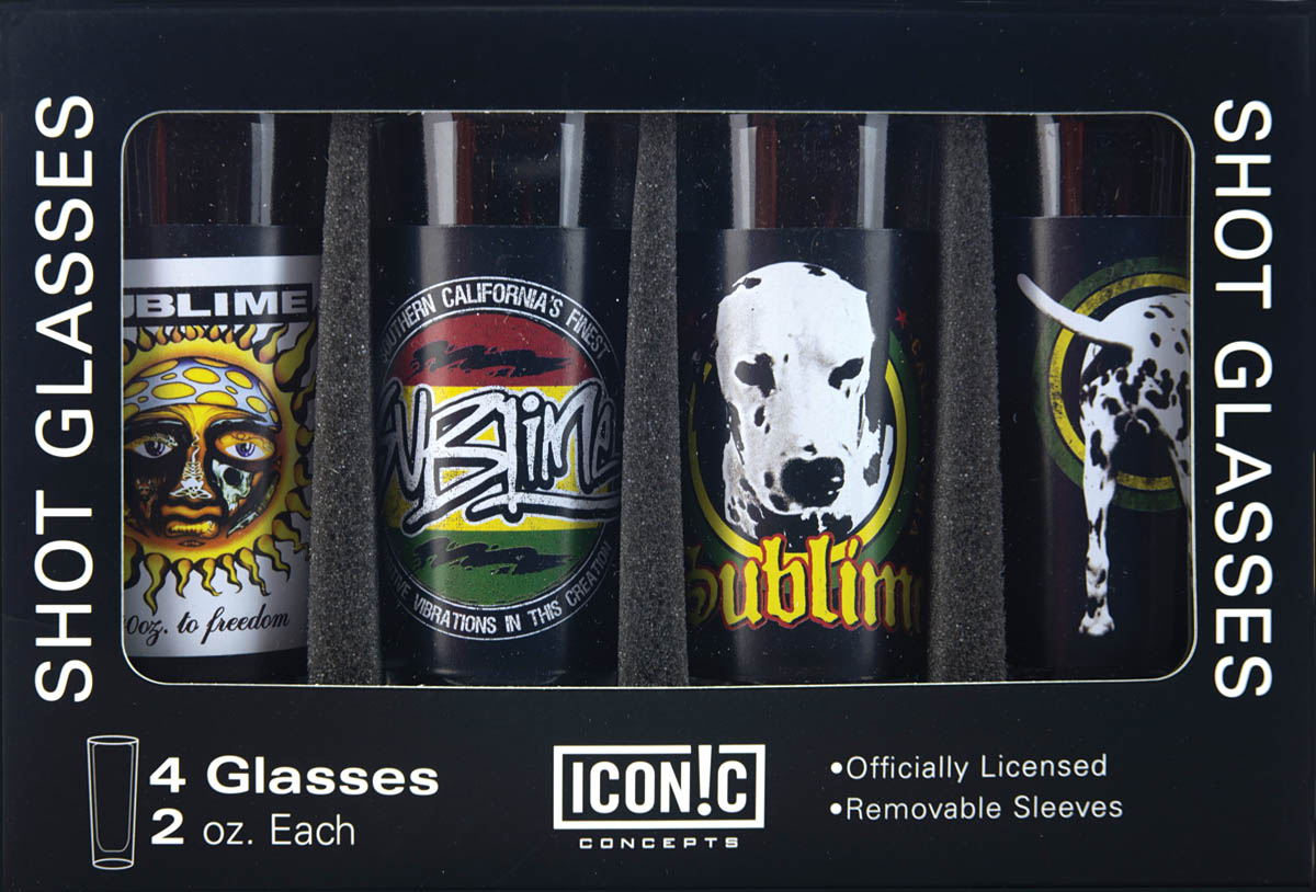 Sublime 4-Piece Shot Glass Set