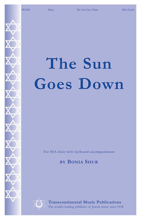 Bonia Shur: The Sun Goes Down (SSA)