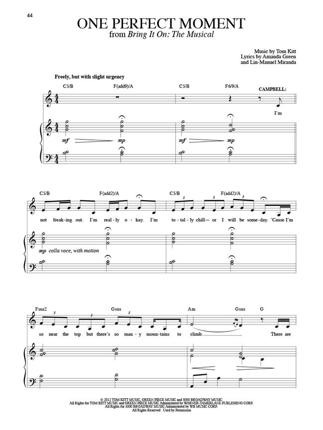 Teen Theatre Songs: Young Women's Edition