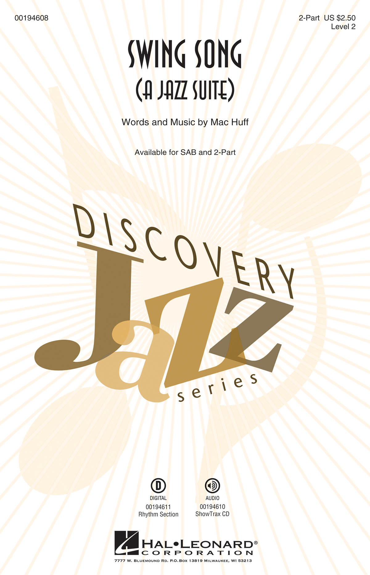 Mac Huff: Swing Song (A Jazz Suite)