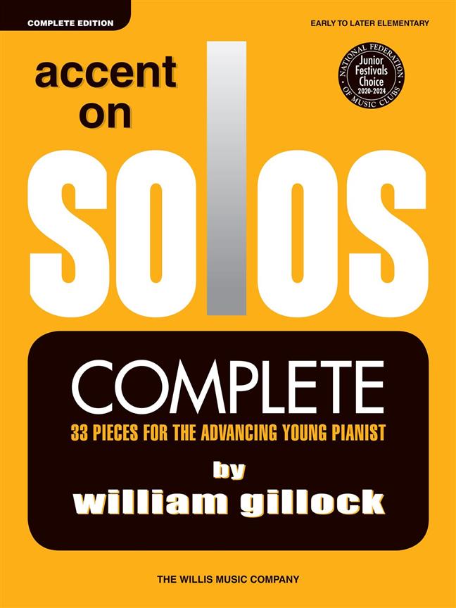 William Gillock: Accent on Solos - Complete