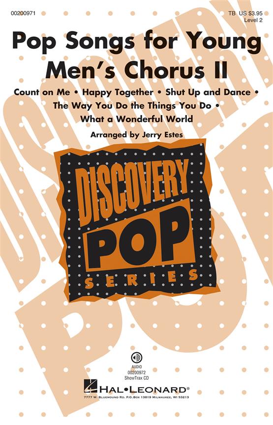 Pop Songs For Young Men's Chorus II