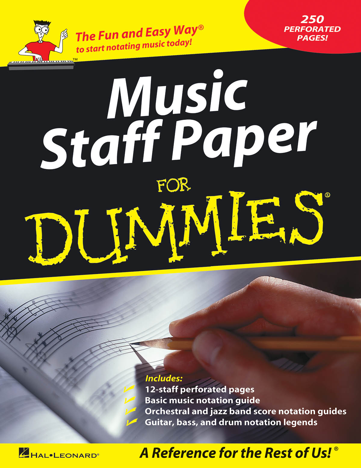 Music Staff Paper fuer Dummies