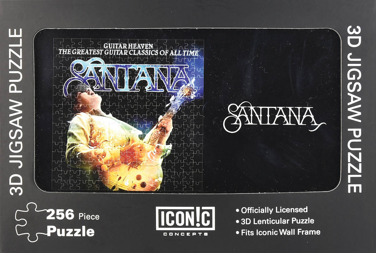 Santana -Guitar Heaven 3D Lenticular Jigsaw Puzzle