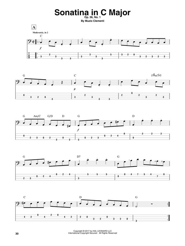 Mark Phillips: Classical Themes fuer Electric Bass