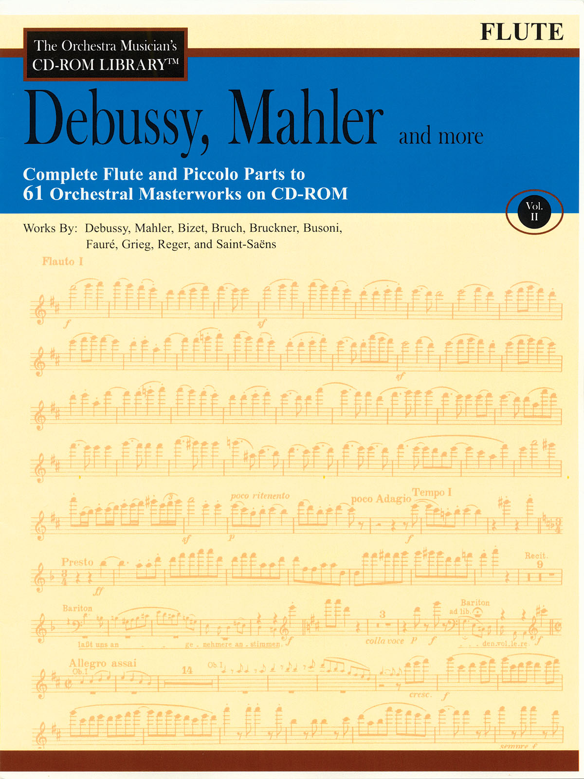 Debussy, Mahler and More – Volume 2(The Orchestra Musician’s CD-ROM Library – Flute)