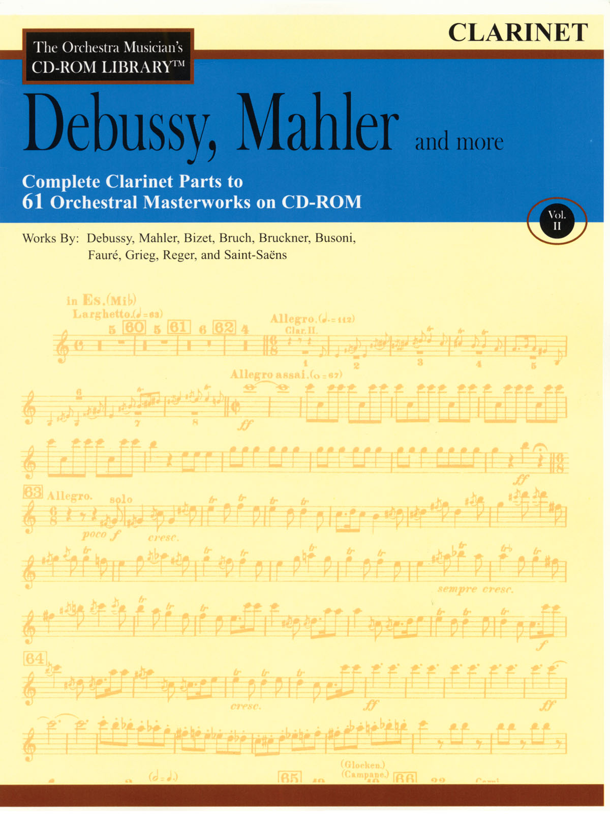 Debussy, Mahler and More - Volume 2(The Orchestra Musician's CD-ROM Library - Clarinet)