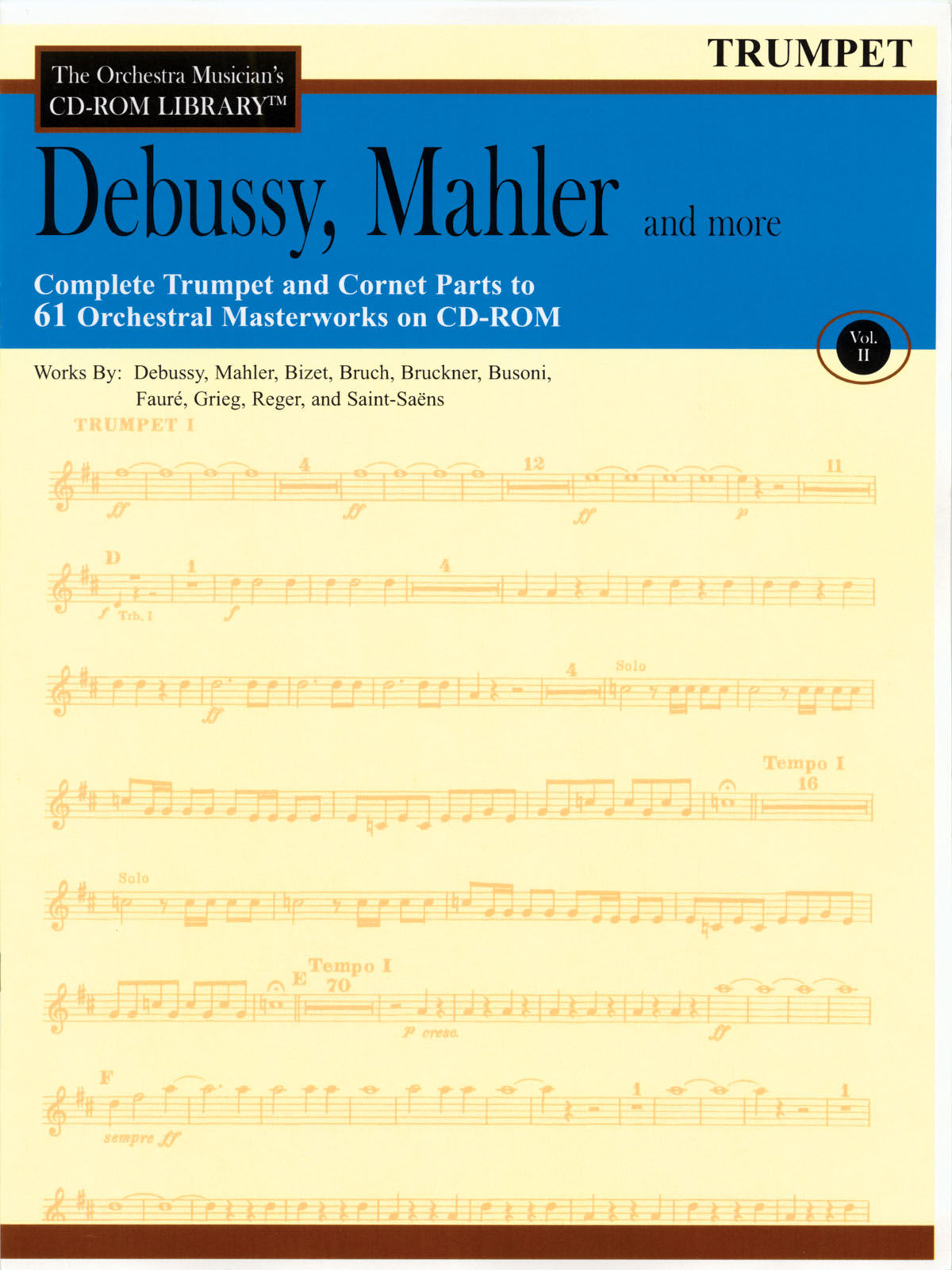 Debussy, Mahler and More - Volume 2(The Orchestra Musician's CD-ROM Library - Trumpet)
