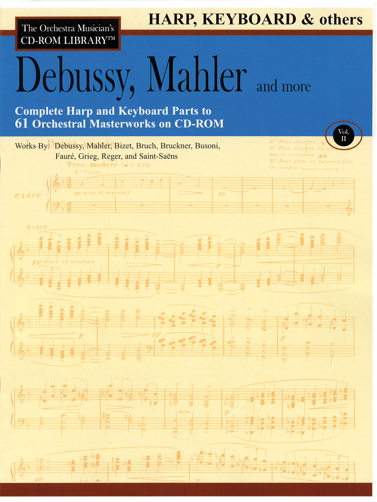 Debussy, Mahler and More - Volume 2(The Orchestra Musician's CD-ROM Library - Harp, Keyboard & Other