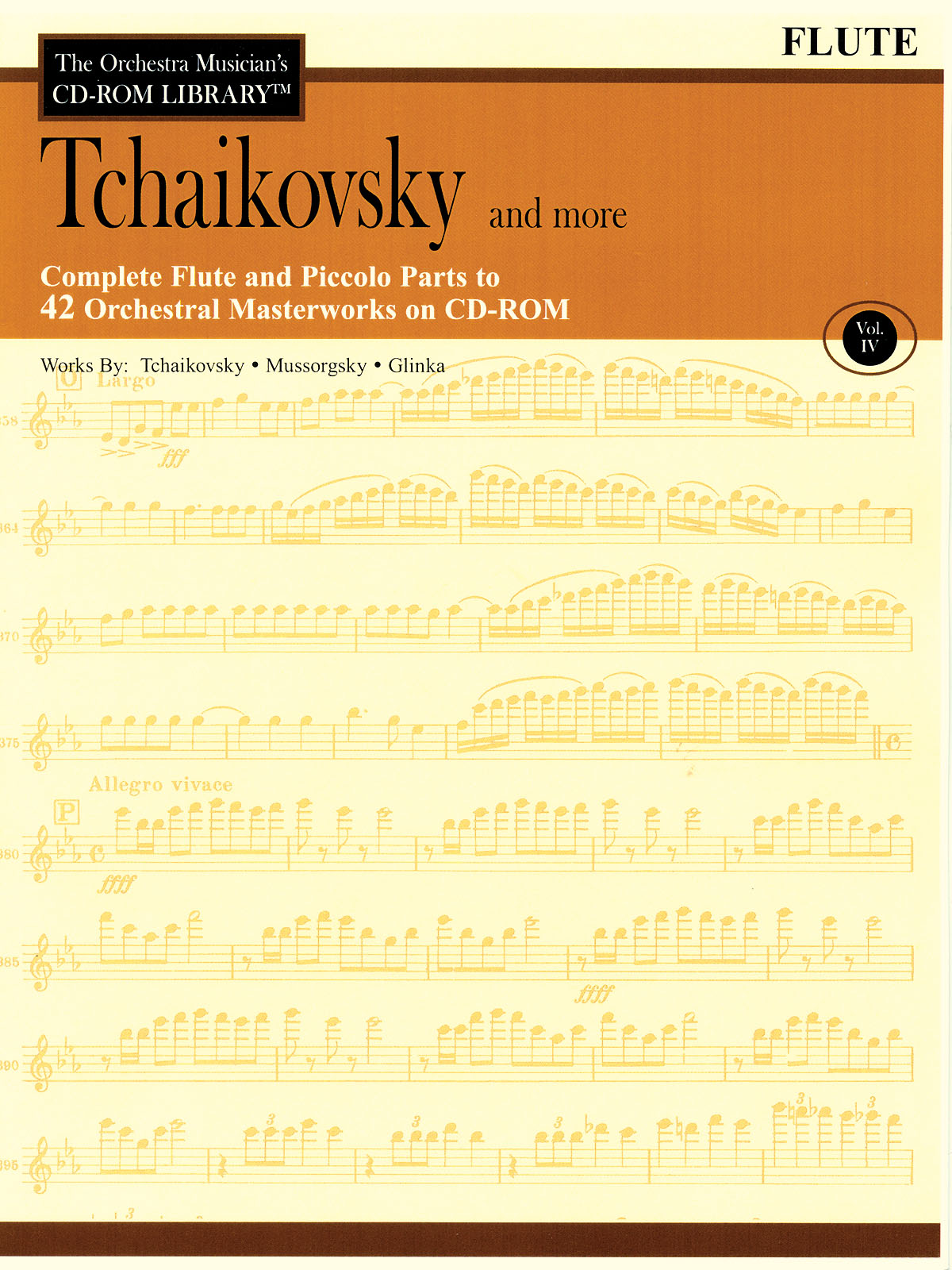 Tchaikovsky and More – Volume 4(The Orchestra Musician’s CD-ROM Library – Flute)