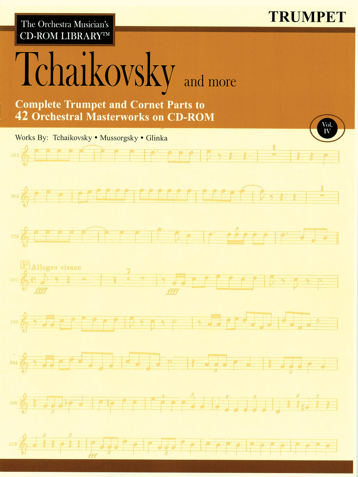 Tchaikovsky and More - Volume 4(The Orchestra Musician's CD-ROM Library - Trumpet)