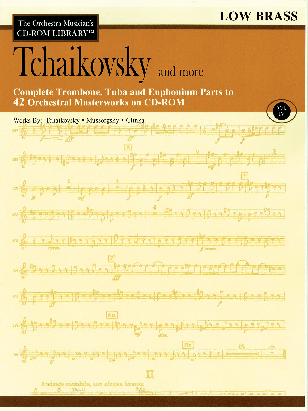 Tchaikovsky and More - Volume 4(The Orchestra Musician's CD-ROM Library - Low Brass)